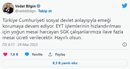 SGK çalışanlarının mesai ücreti arttı: Saat başına 54 lira fazla alacaklar